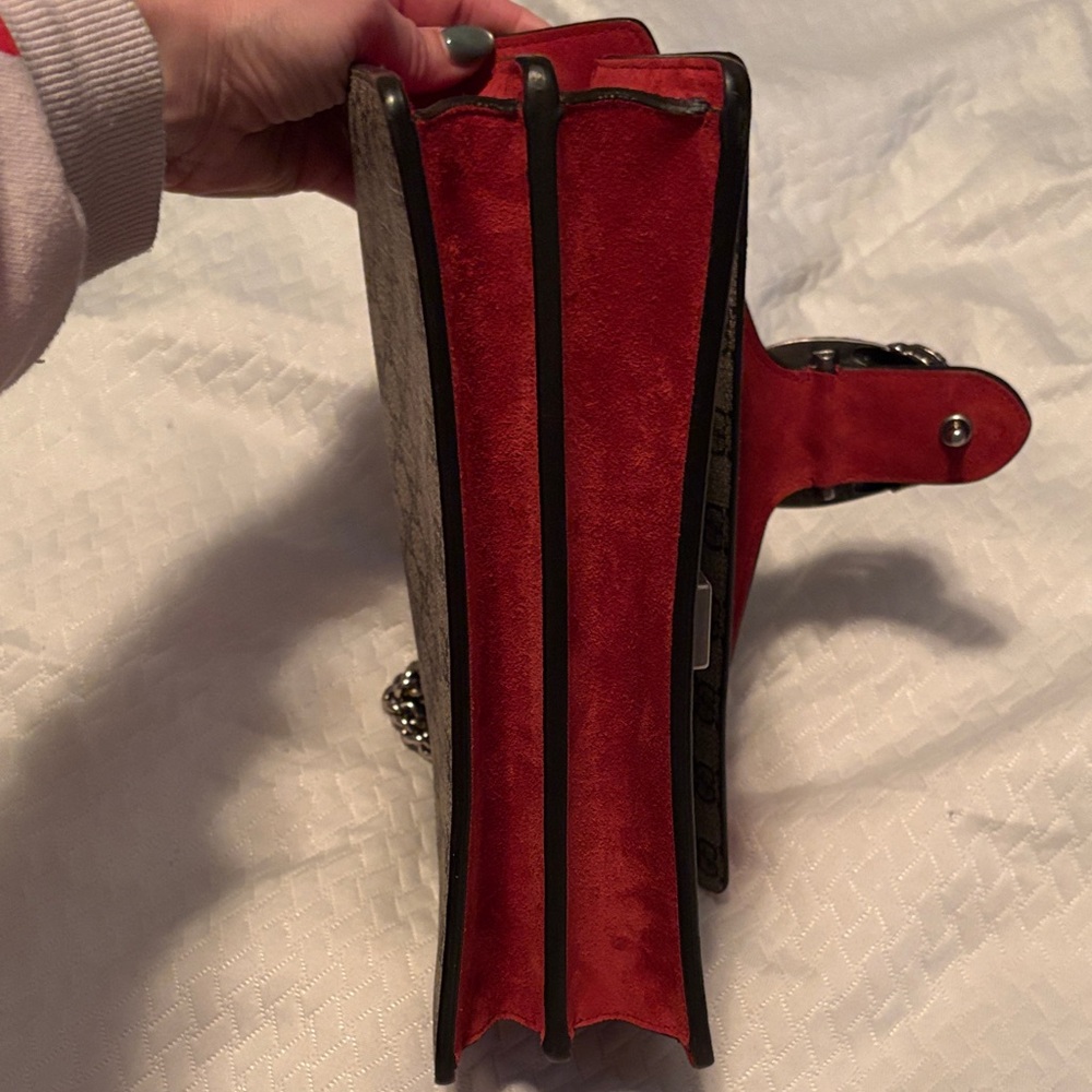 Gucci Dionysus Beige and Red Shoulder Bag - Picture 6 of 6
